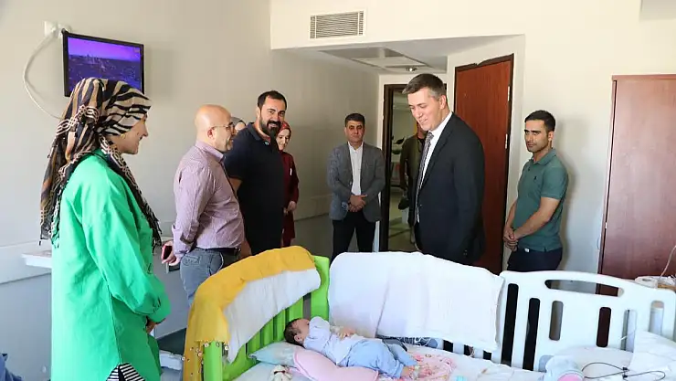 Kurtalan Kaymakamından İlçe Devlet Hastanesine Ziyaret