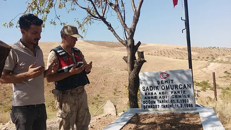 Kurtalan Şehidinin Mezarı Yenilendi