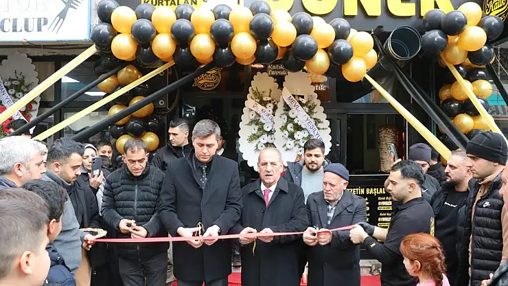 Kurtalan'da Dürüm Salonu Açılışı