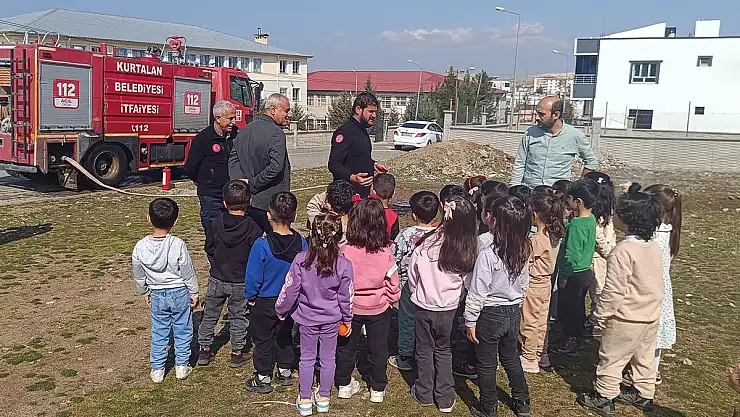 Kurtalan'da Yangın Tatbikatı