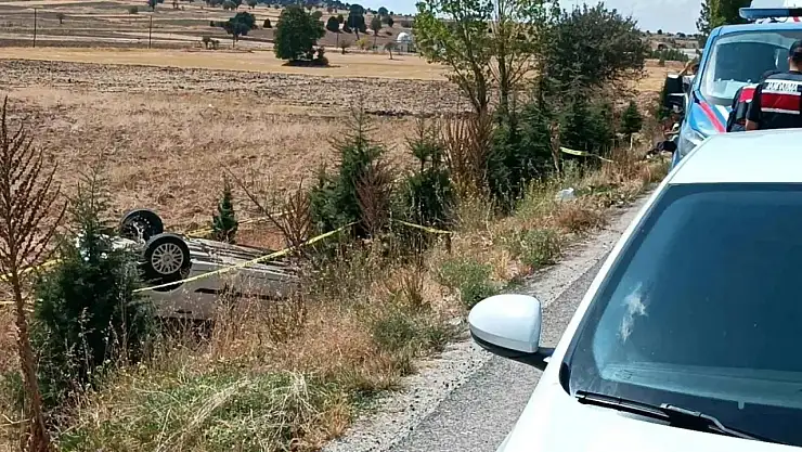 Kütahya'da Takla Atan Araç Şehit Jandarmayı Sürükledi