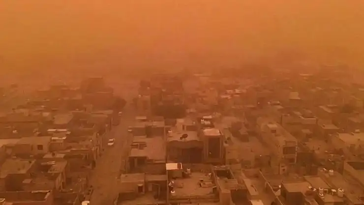 Kuzey Afrika'dan Gelen Toz Bulutu İlimiz Dahil Bölge İllerinde Etkili Oldu