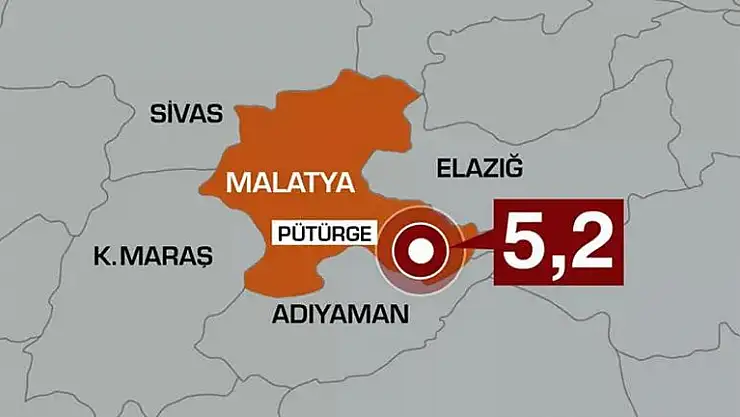 Malatya'daki Şiddetli Deprem Siirt'te de Hissedildi
