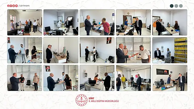 MEB Müdürü Sadoğlu, Kurum Personelleri İle Tanıştı