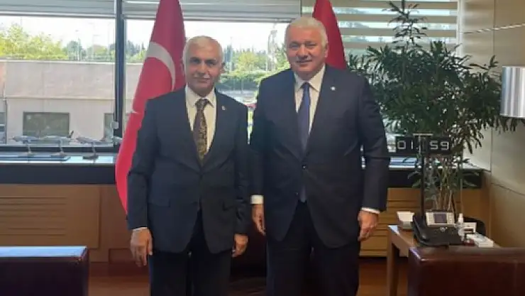 Mervan Gül, THY Genel Müdürü ve Belediye Başkanlarıyla Görüştü