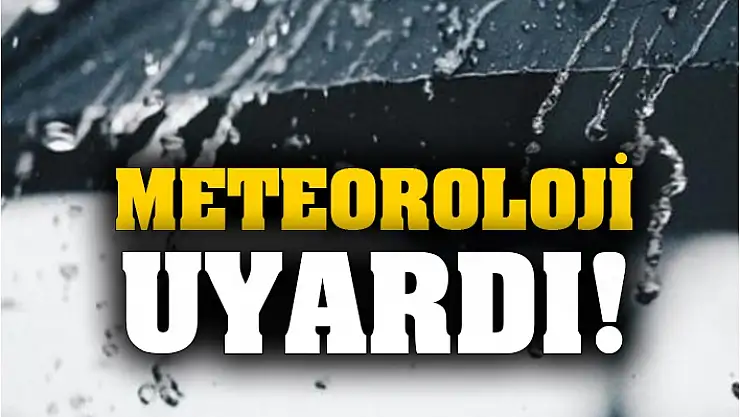 Meteoroloji'den Siirt Dahil 66 İle Uyarı!