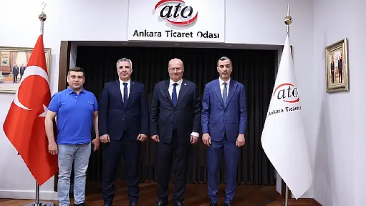 MHP Siirt İl Başkanı Tükenmez'den ATO Başkanı Baran'a Ziyaret