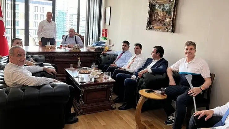 Ören, Prof.Dr. Mustafa Şentop'u Ağırladı