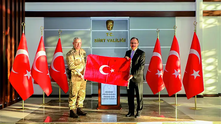 Orgeneral Kurtoğlu'ndan Vali Kızılkaya'ya Ziyaret