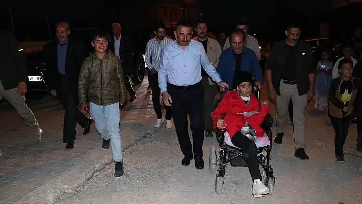 Özel Birey Mumine'nin Yol Arzusunu Vali Hacıbektaşoğlu Yerine Getirdi