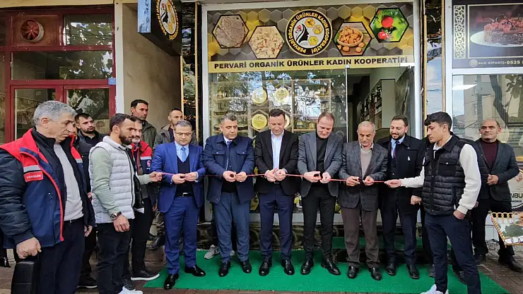Pervari'de Kadın Kooperatifi Hizmete Açıldı!
