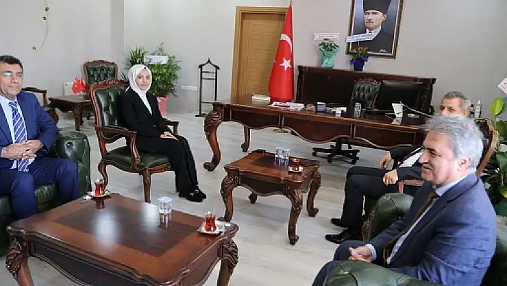 Rektör Şındak'tan Nezaket Ziyaretleri