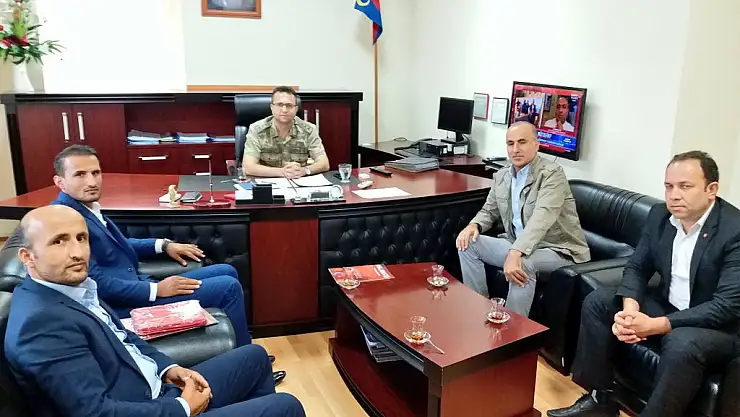 ŞEHİTOĞLU, ZİYARETLERİNİ SÜRDÜRÜYOR