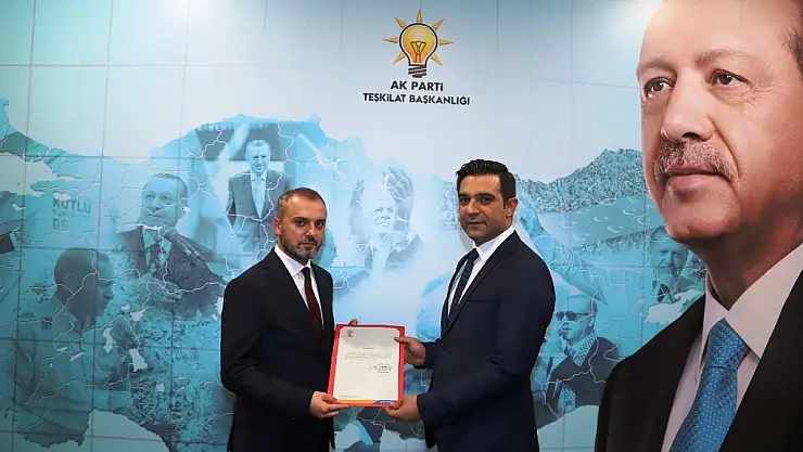 SİİRT AK PARTİ'DE YENİ BAŞKAN EKREM OLĞAÇ