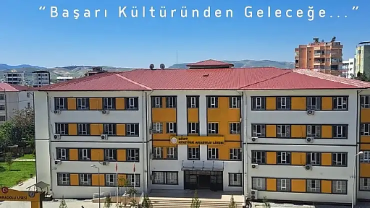 Siirt Atatürk Anadolu Lisesinden Büyük Başarı