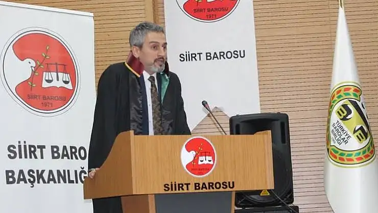 Siirt Barosu'ndan İstanbul Barosu'na Açılan Soruşturmaya Tepki