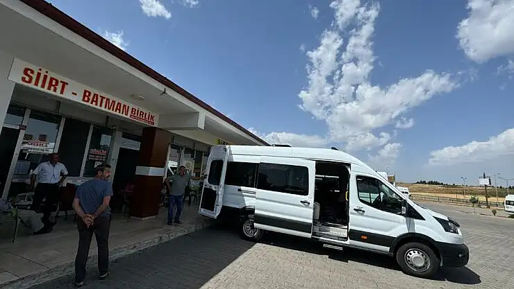 Siirt-Batman Minibüs Ücretlerine Zam!