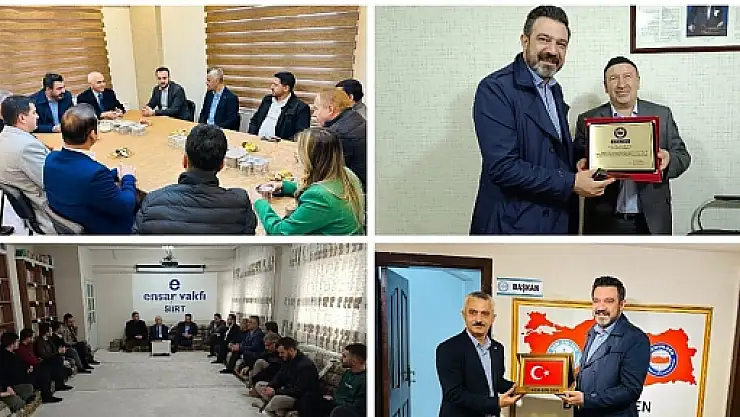 Siirt Belediye Başkan Adayı Av.Ekrem Olgaç'tan STK'lara Ziyaret