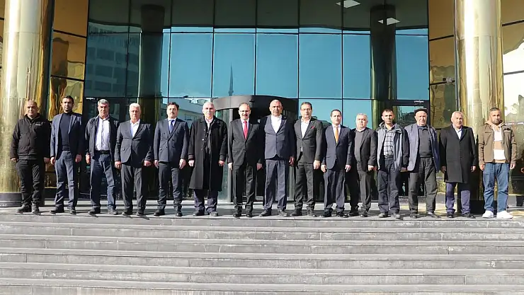 Siirt Belediye Başkan V. Dr.Kızılkaya'ya Kutlama Ziyaretleri