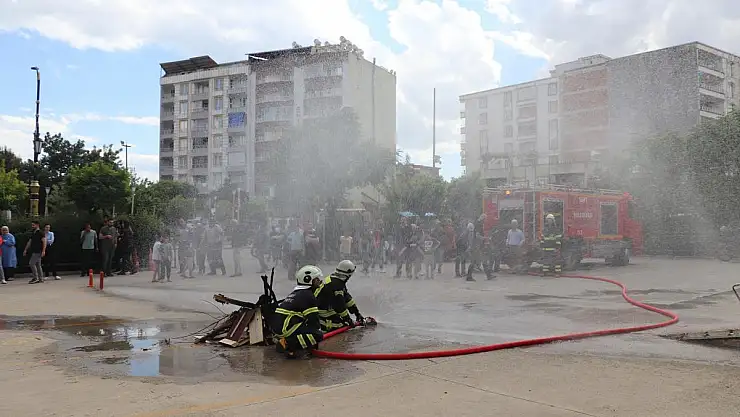 Siirt Belediyesi Hasta Kurtarma ve Yangın Tatbikatı Gerçekleştirdi