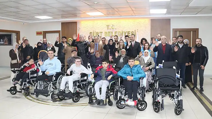 Siirt Belediyesi, Özel Bireylere Akülü Araç Desteğini Sürdürüyor