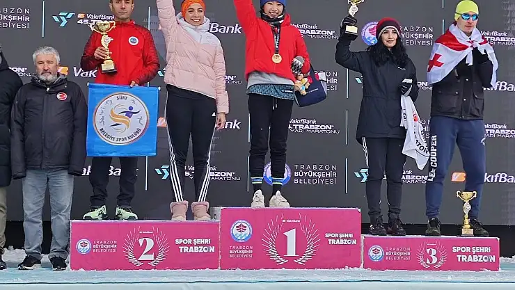 Siirt Belediyesi Spor Kulübü Sporcusu Muhittin Gürhan, Trabzon Yarı Maratonunda İkinci Oldu