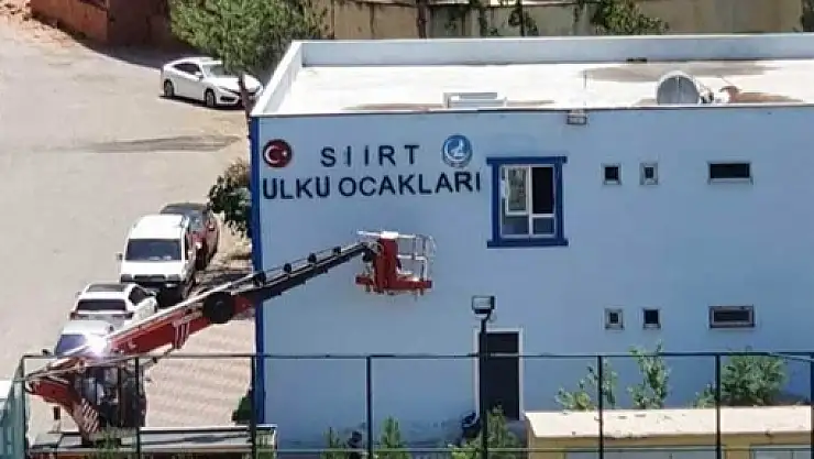 Siirt Belediyesi, Ülkü Ocaklarına Tahsis Edilen Binayı Geri Aldığını Açıkladı