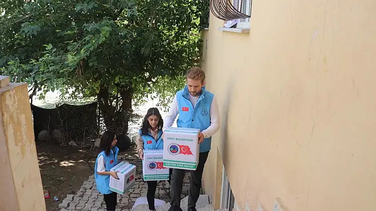 Siirt Belediyesi'nden, Çölyak ve Fenilketonüri (PKU) Hastalarına Gıda Desteği