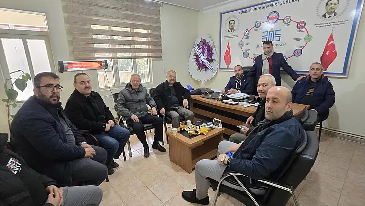 Siirt Büro Memur-Sen Kongresi Yapıldı