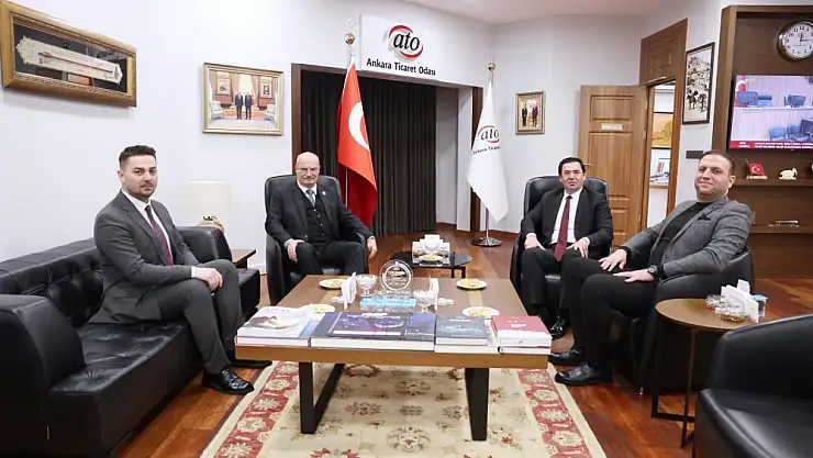 Siirt Cumhuriyet Başsavcısı Sarıca'dan ATO Başkanı Baran'a Ziyaret