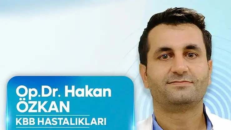 Siirt Duru Hastanesi'nden Dr. Hakan Özkan: Burun Tıkanıklığını Hafife Almayın