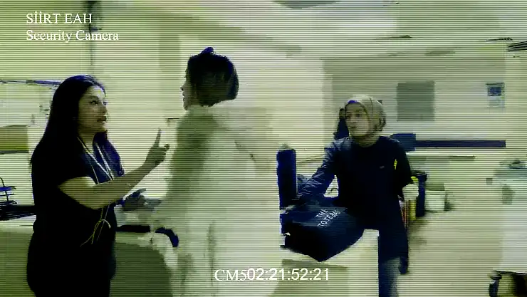 Siirt Eğitim ve Araştırma Hastanesi'nde 'Beyaz Kod Kalkanı' Tatbikatı (Videolu Haber)