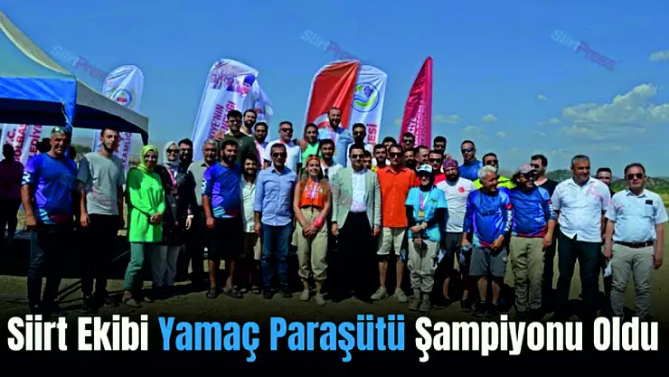 Siirt Ekibi, Yamaç Paraşütü Şampiyonu