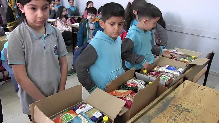 Siirt Fevzi Çakmak İlkokulu Öğrencilerinden Örnek Davranış