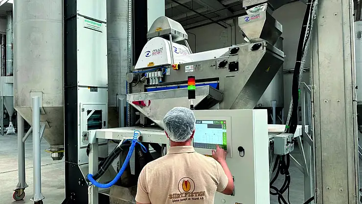 Siirt Fıstık İşleme Tesisinden, Üreticilere Son Teknolojik Destek