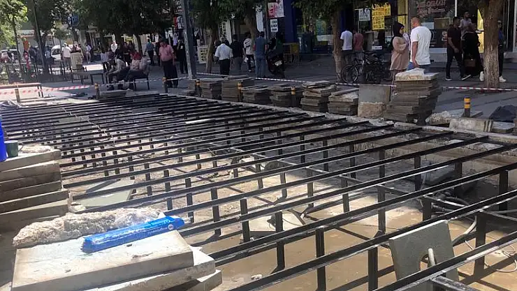 Siirt Güres Caddesinde Bakım ve Onarım Çalışması
