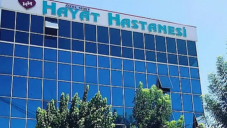 Siirt Hayat Hastanesi, 29 Ekim'de Tüm Branşlarda Hizmet Verecek