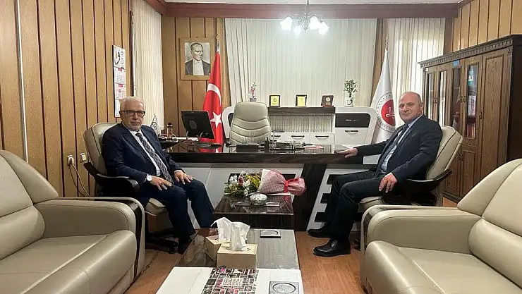 Siirt İl Milli Eğitim Müdürü Sadoğlu'ndan Müftü Pinal'e Ziyaret