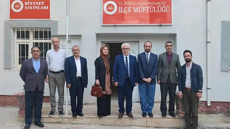 Siirt İl Müftüsü Şakir Pinal'den Kurtalan İlçemize Ziyaret