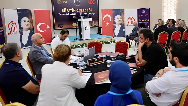 Siirt'in Geleceği Konuşuldu: Ekonomik Potansiyel ve Fırsat Alanları Belirlendi