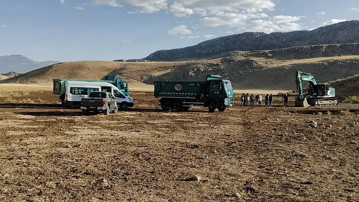 Siirt'in Kuruyan en Büyük Gölünde Çalışma Başlatıldı!