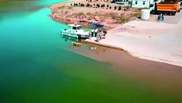 Siirt Jandarma Komutanlığı Ilısu Baraj Gölünde Denetimlerini Sürdürüyor (VİDEOLU HABER)