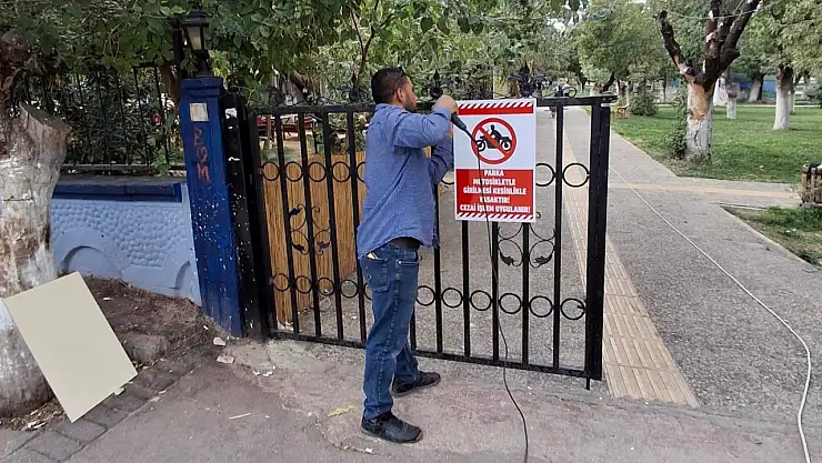 Siirt Kurtalan Belediyesi parkların güvenliği için yeni önlemler aldı