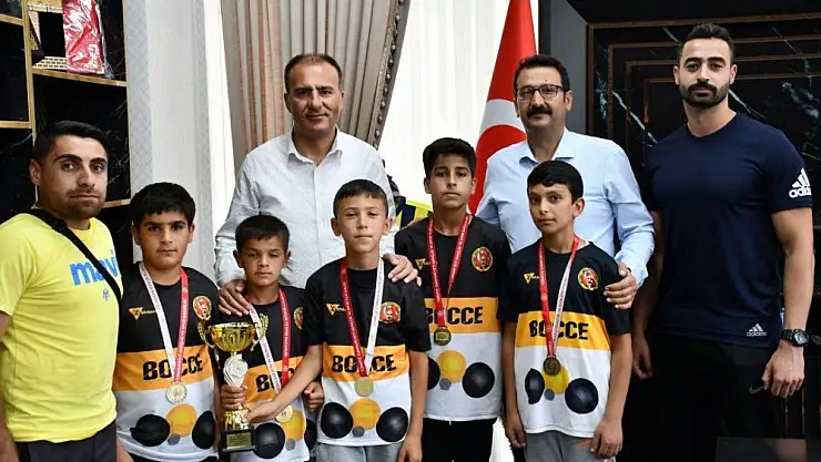 Siirt Mehmet Akif Ersoy Ortaokulu Öğrencileri Bocce Türkiye Şampiyonu Oldu