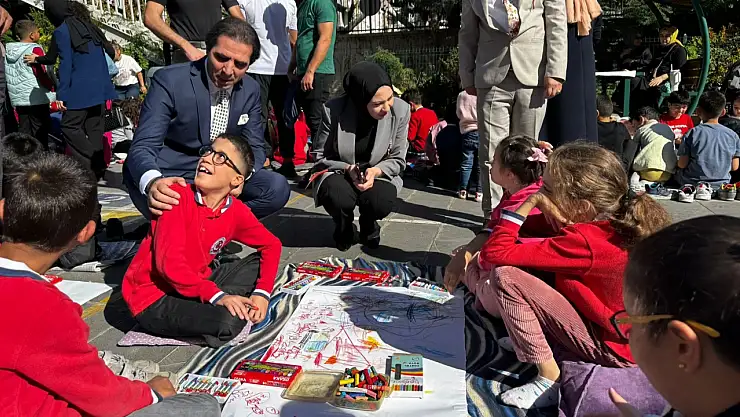 Siirt Mehmetçik İlkokulu'nda ''Aile Yılı'' Kapsamında Resim Çizim Şenliği Düzenlendi
