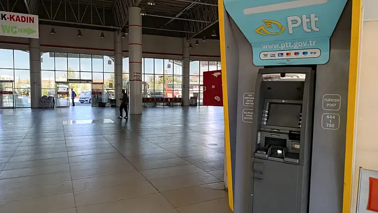 Siirt Otogarı'na Ortak ATM Hizmeti