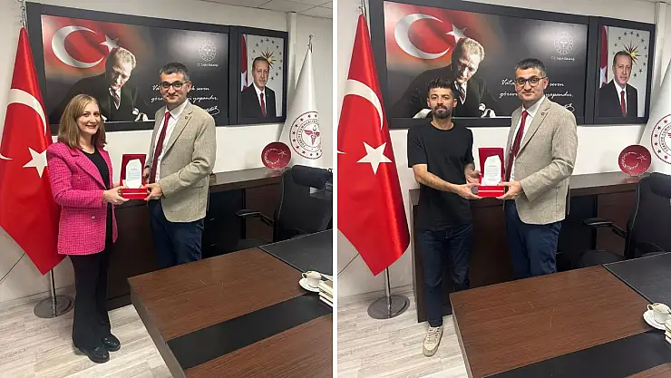 Siirt Sağlıklı Hayat Merkezi Diyetisyenlerine Plaketli Teşekkür