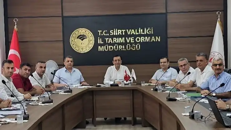 Siirt Tarım ve Orman İl Müdürlüğü 2024 Yılı 1. Değerlendirme Toplantısı Yapıldı