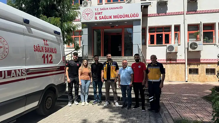 Siirt'te Ambulans Denetimleri Sürüyor