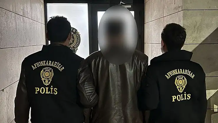Siirt'te de Suç Dosyası Bulunan Zanlı Afyonkarahisar'da Yakalandı